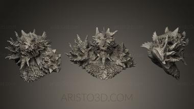 Figurines of griffins and dragons (STKG_0048) 3D model for CNC machine